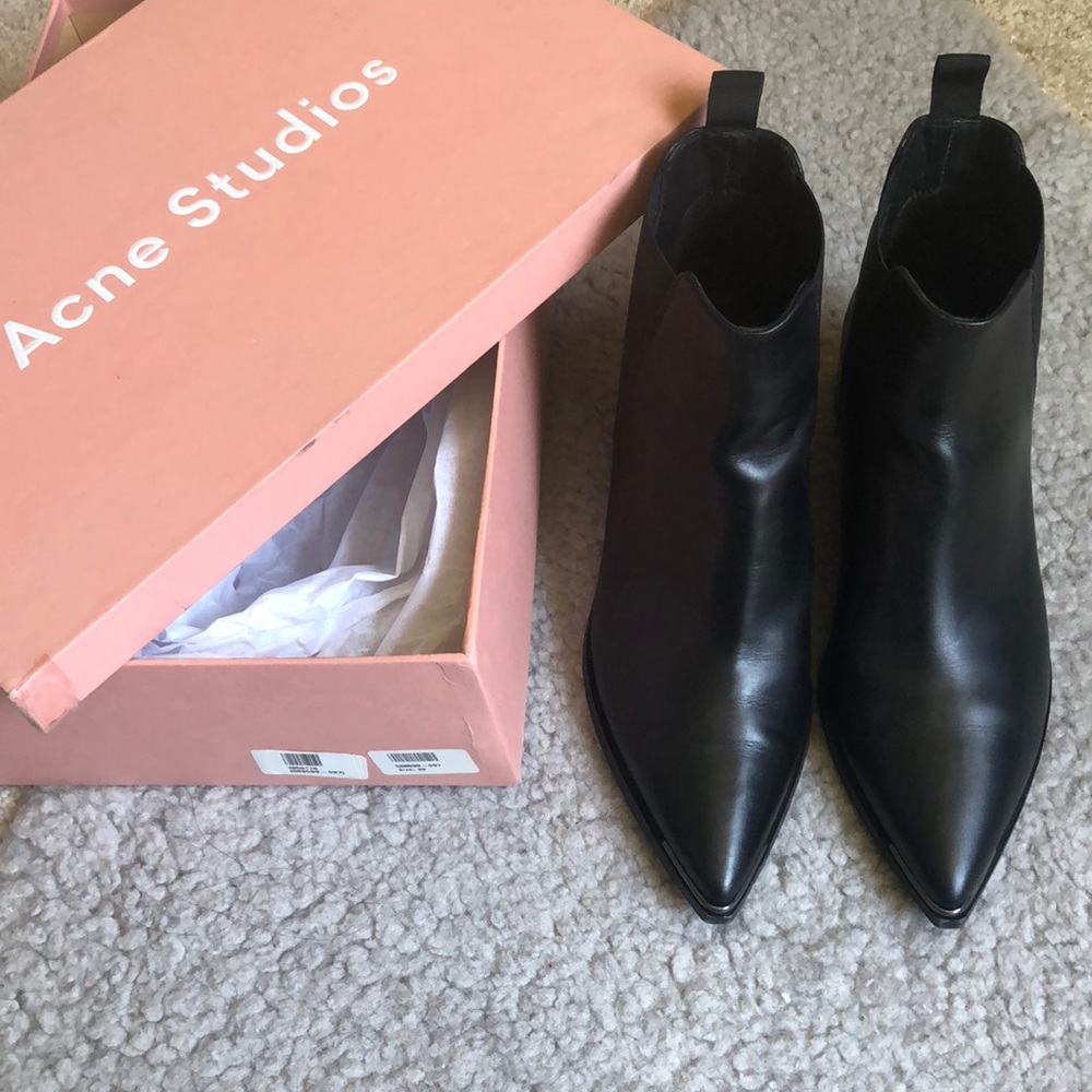 Acne Studios Jensen Black Boots